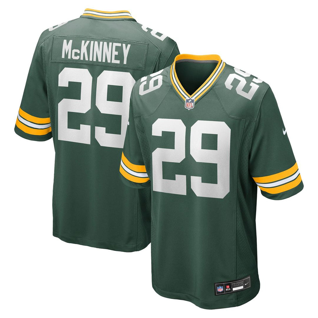 Xavier McKinney Green Bay Packers Nike Team Game Jersey -  Green