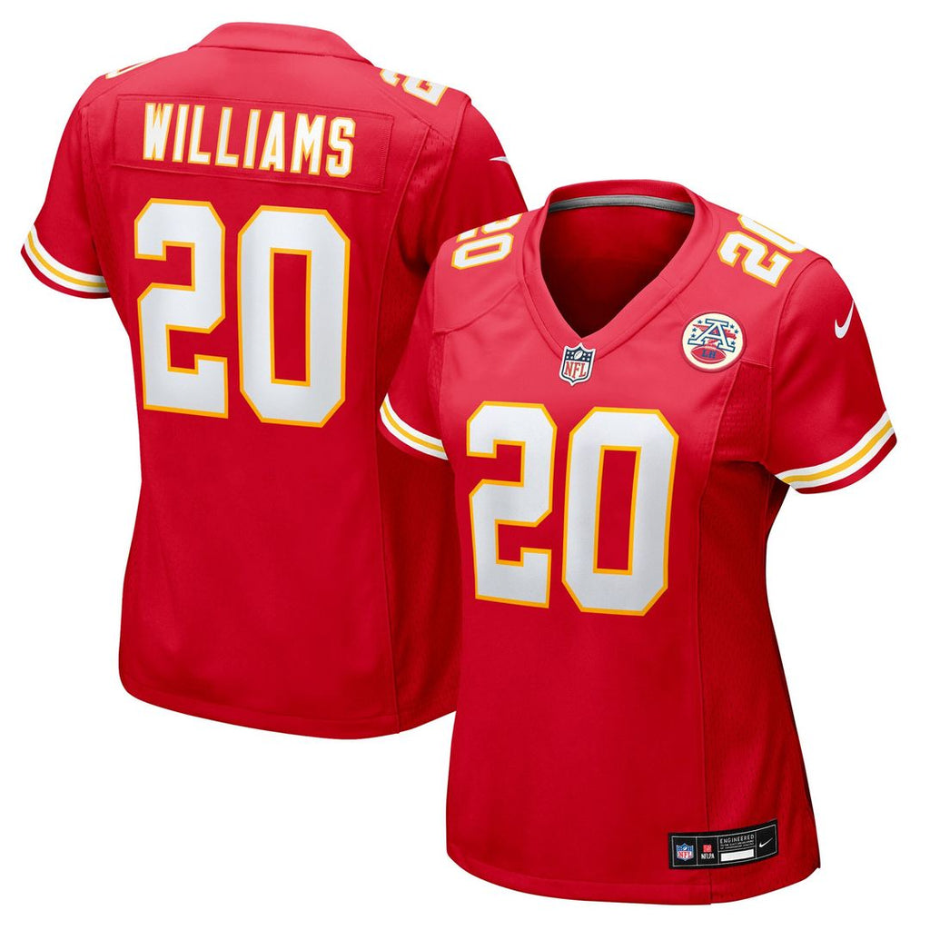 Nohl Williams Kansas City Chiefs Nike Women's Team Game Jersey -  Red