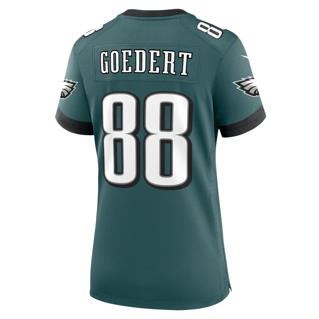 Dallas Goedert Philadelphia Eagles Nike Women's Team Game Jersey - Midnight Green
