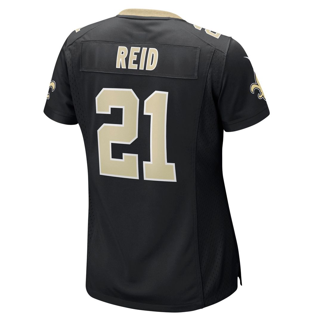 Justin Reid New Orleans Saints Nike Women's Team Game Jersey -  Black