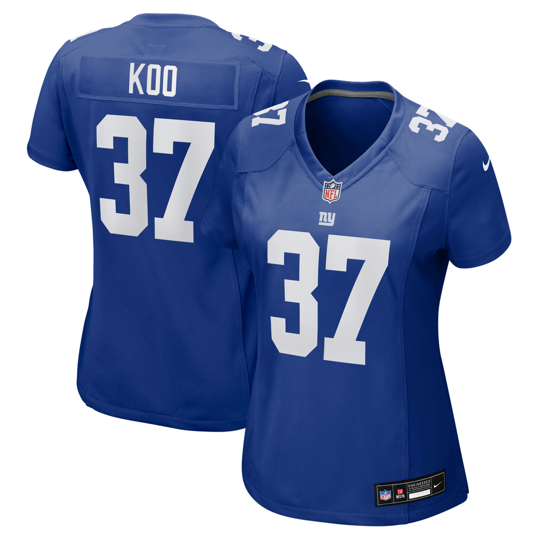 Younghoe Koo New York Giants Nike Women's Team Game Jersey -  Royal