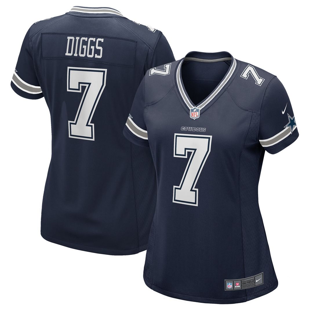 Trevon Diggs Dallas Cowboys Nike Women's Game Jersey - Navy