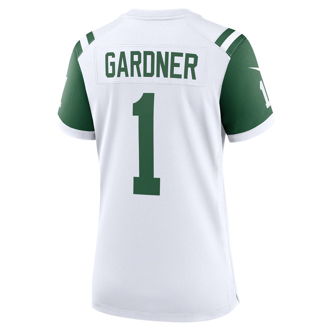 Ahmad Sauce Gardner New York Jets Nike Women's Classic Alternate Game Jersey - White