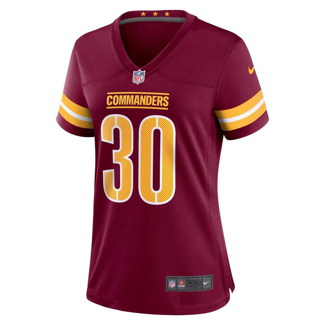 Austin Ekeler Washington Commanders Nike Women's Game Player Jersey - Burgundy