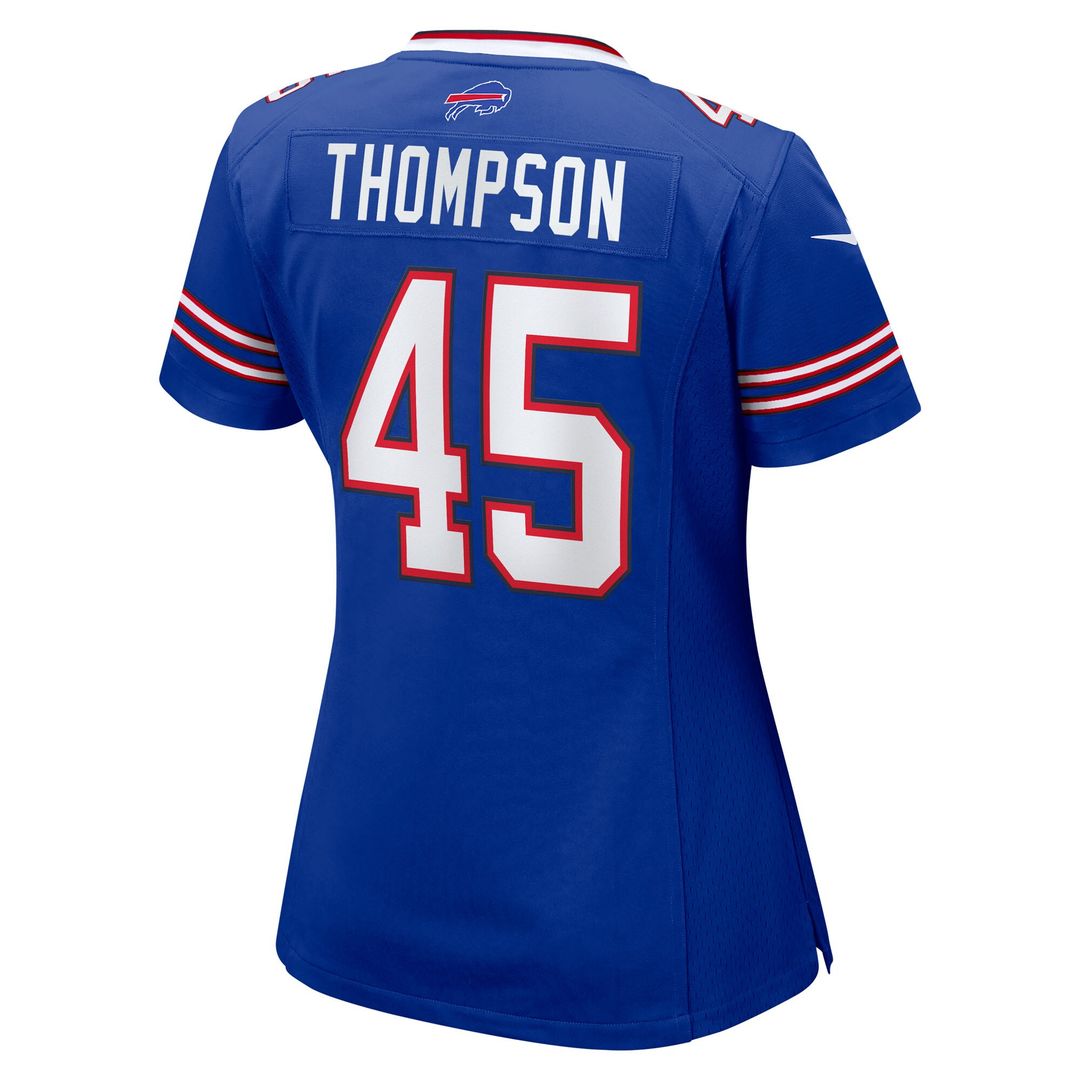 Shaq Thompson Buffalo Bills Nike Women's Team Game Jersey -  Royal
