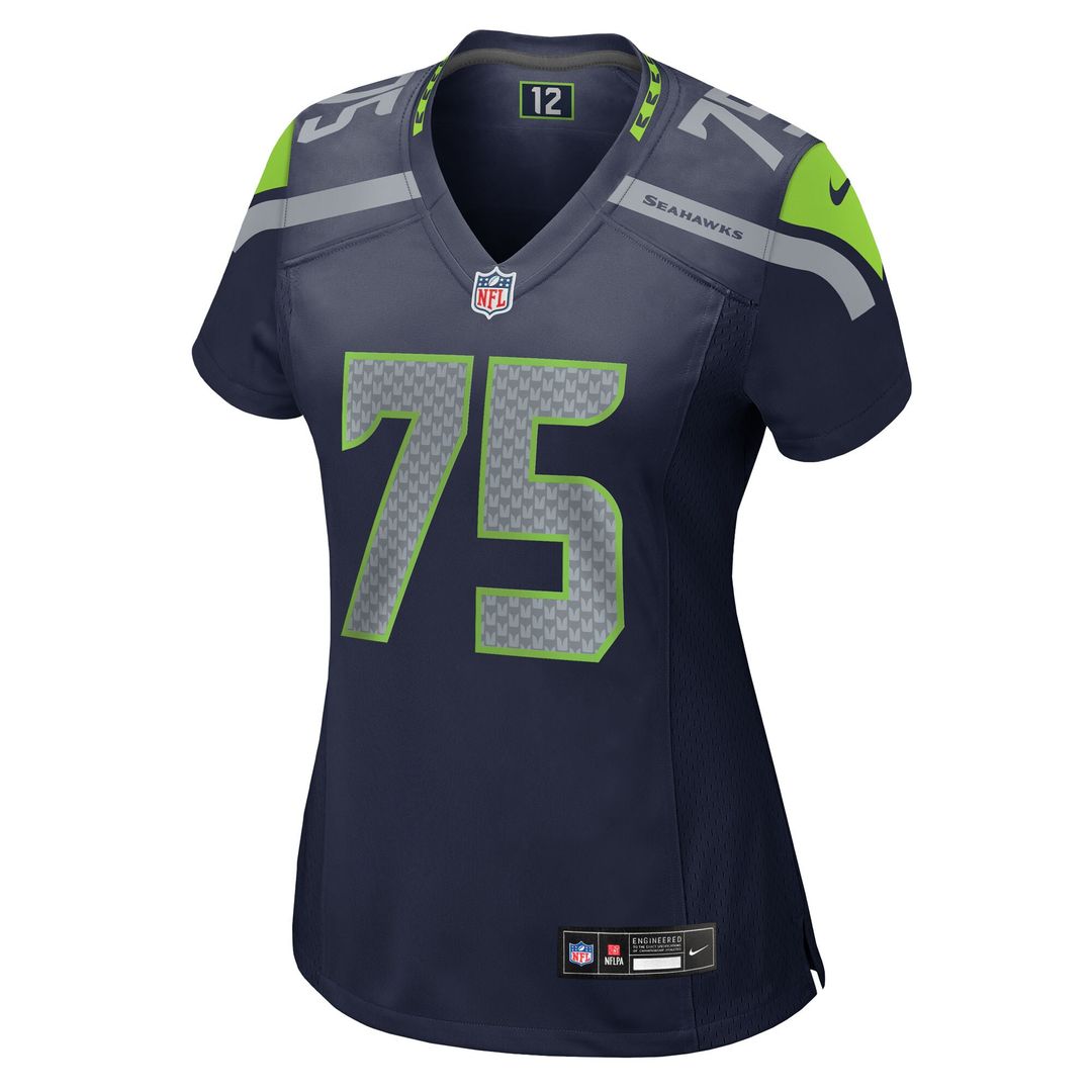 Anthony Bradford Seattle Seahawks Nike Women's Team Game Jersey -  College Navy