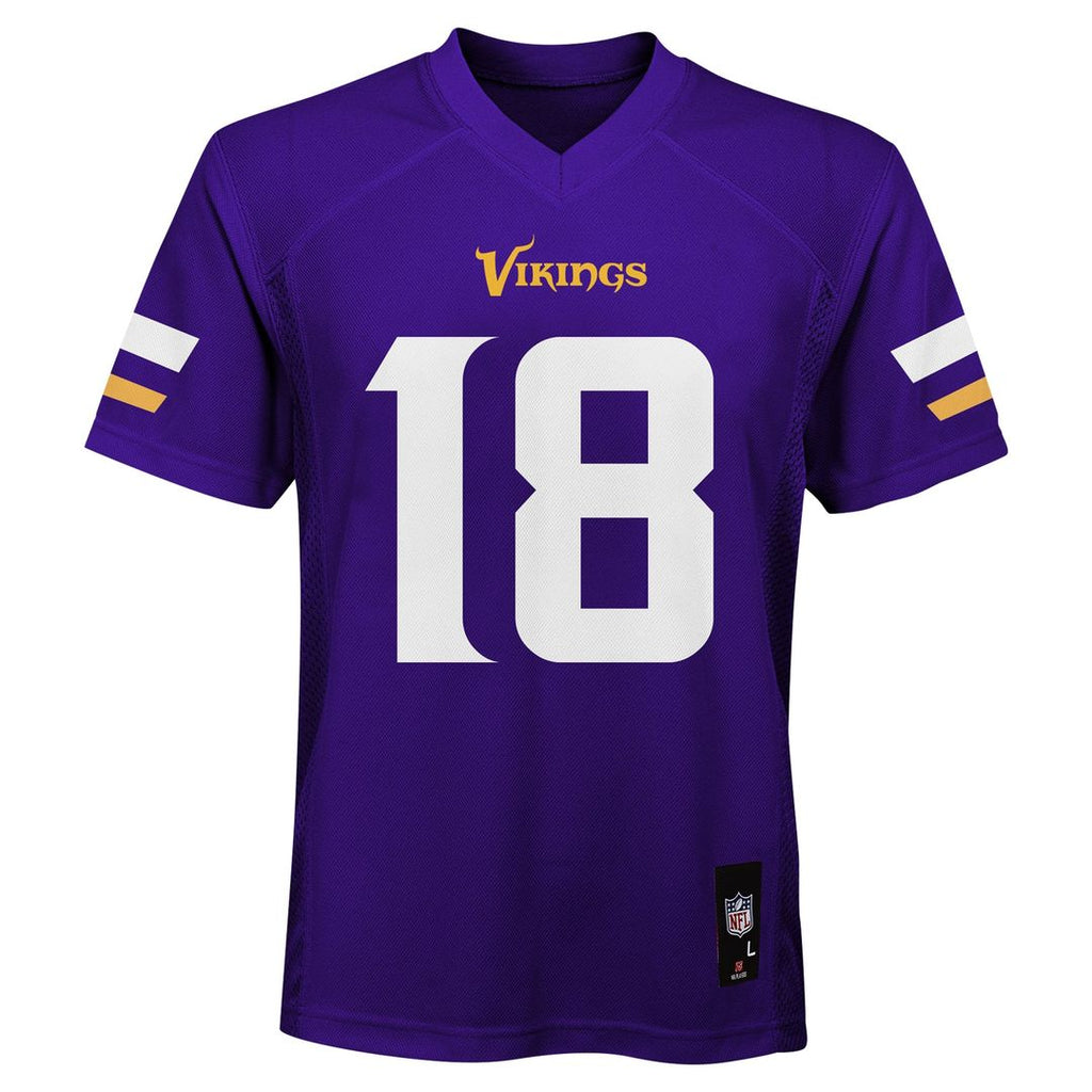 Justin Jefferson Minnesota Vikings Preschool Replica Player Jersey - Purple