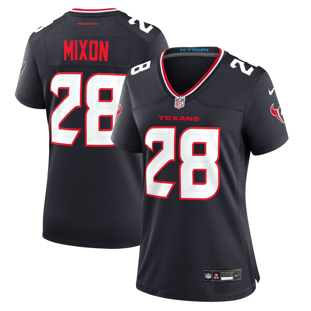 Joe Mixon Houston Texans Nike Women's Game Jersey - Navy