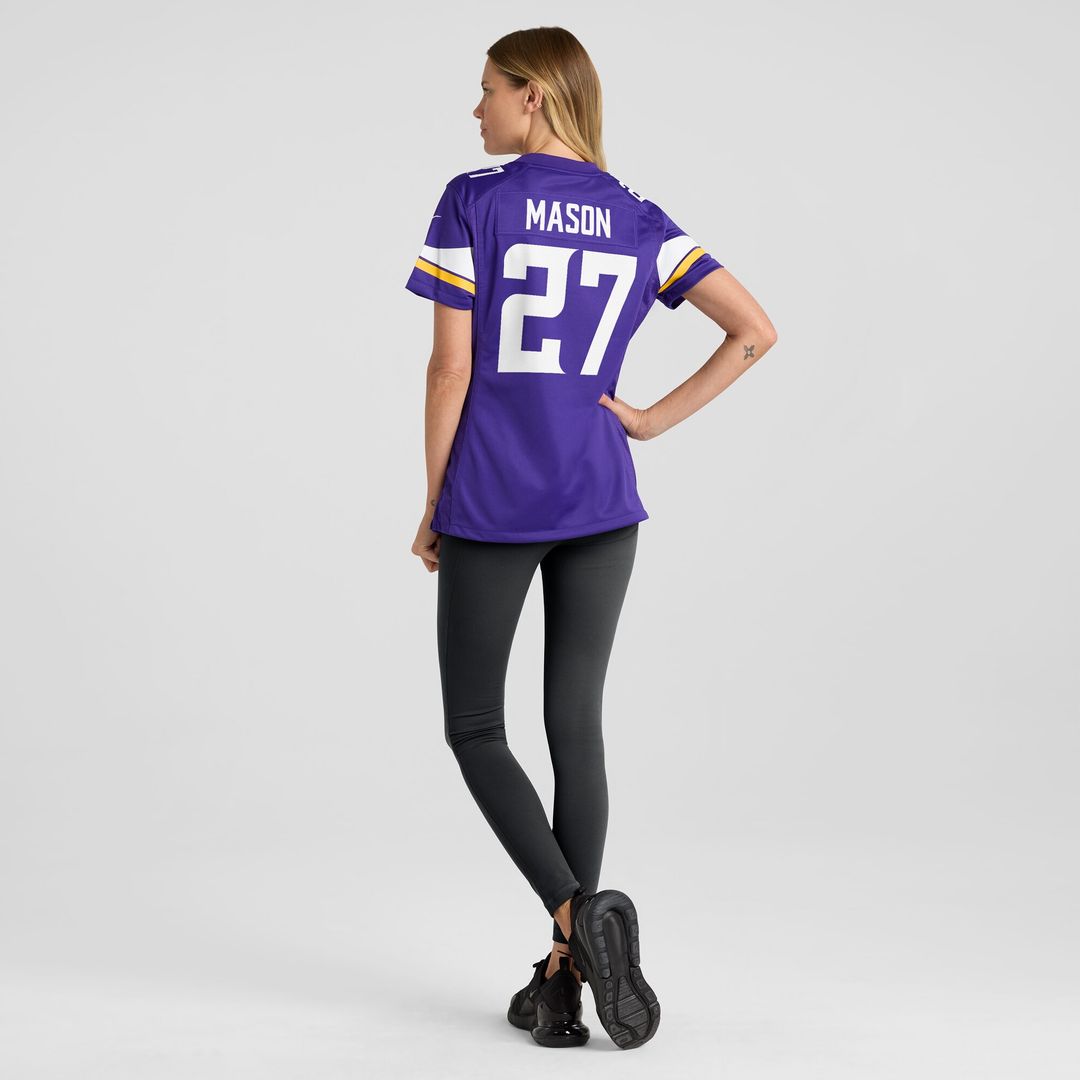 Jordan Mason Minnesota Vikings Nike Women's Team Game Jersey -  Purple