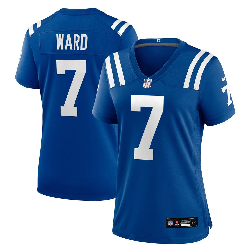 Charvarius Ward Indianapolis Colts Nike Women's Team Game Jersey -  Royal