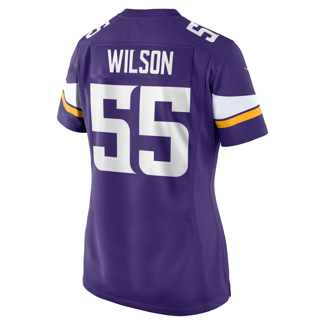 Eric Wilson Minnesota Vikings Nike Women's Team Game Jersey -  Purple