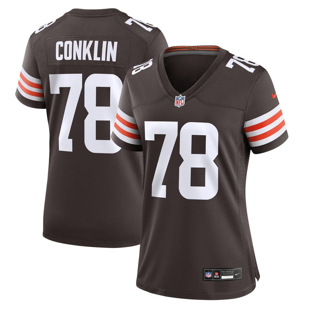 Jack Conklin Cleveland Browns Nike Women's  Game Jersey -  Brown