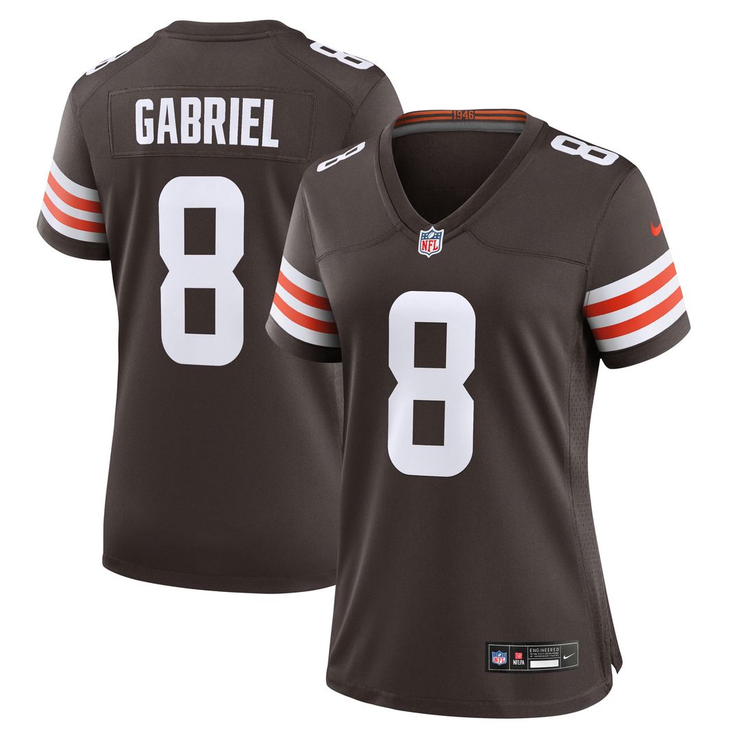 Dillon Gabriel Cleveland Browns Nike Women's Team Game Jersey -  Brown