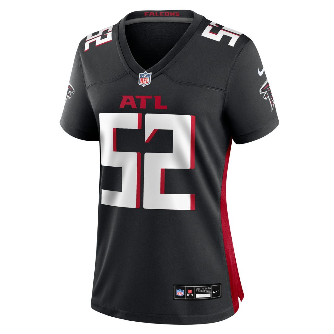 Jovaughn Gwyn Atlanta Falcons Nike Women's Team Game Jersey -  Black