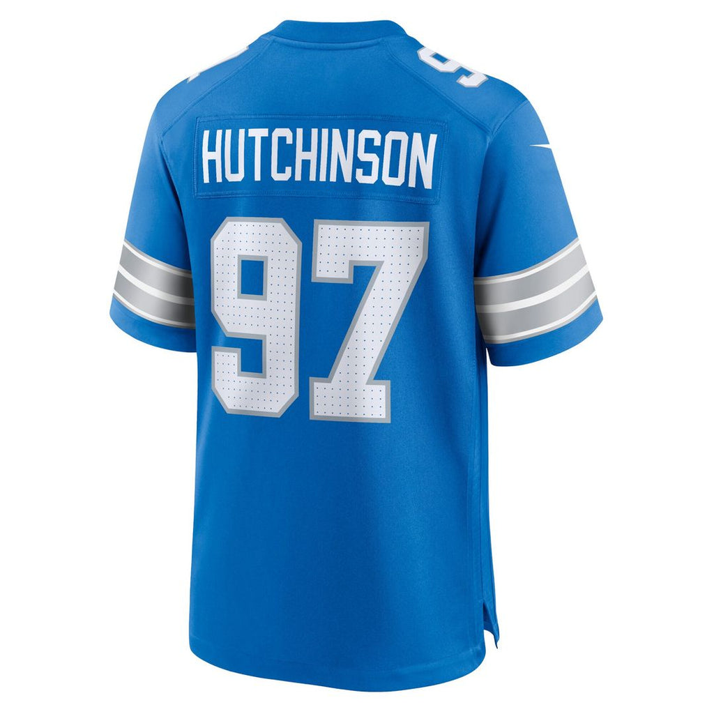 Aidan Hutchinson Detroit Lions Nike Game Jersey - Blue