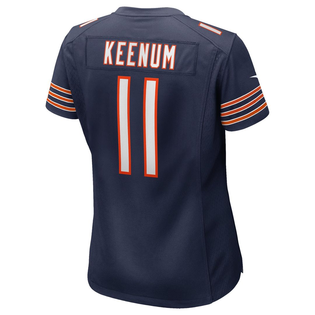 Case Keenum Chicago Bears Nike Women's Team Game Jersey -  Navy