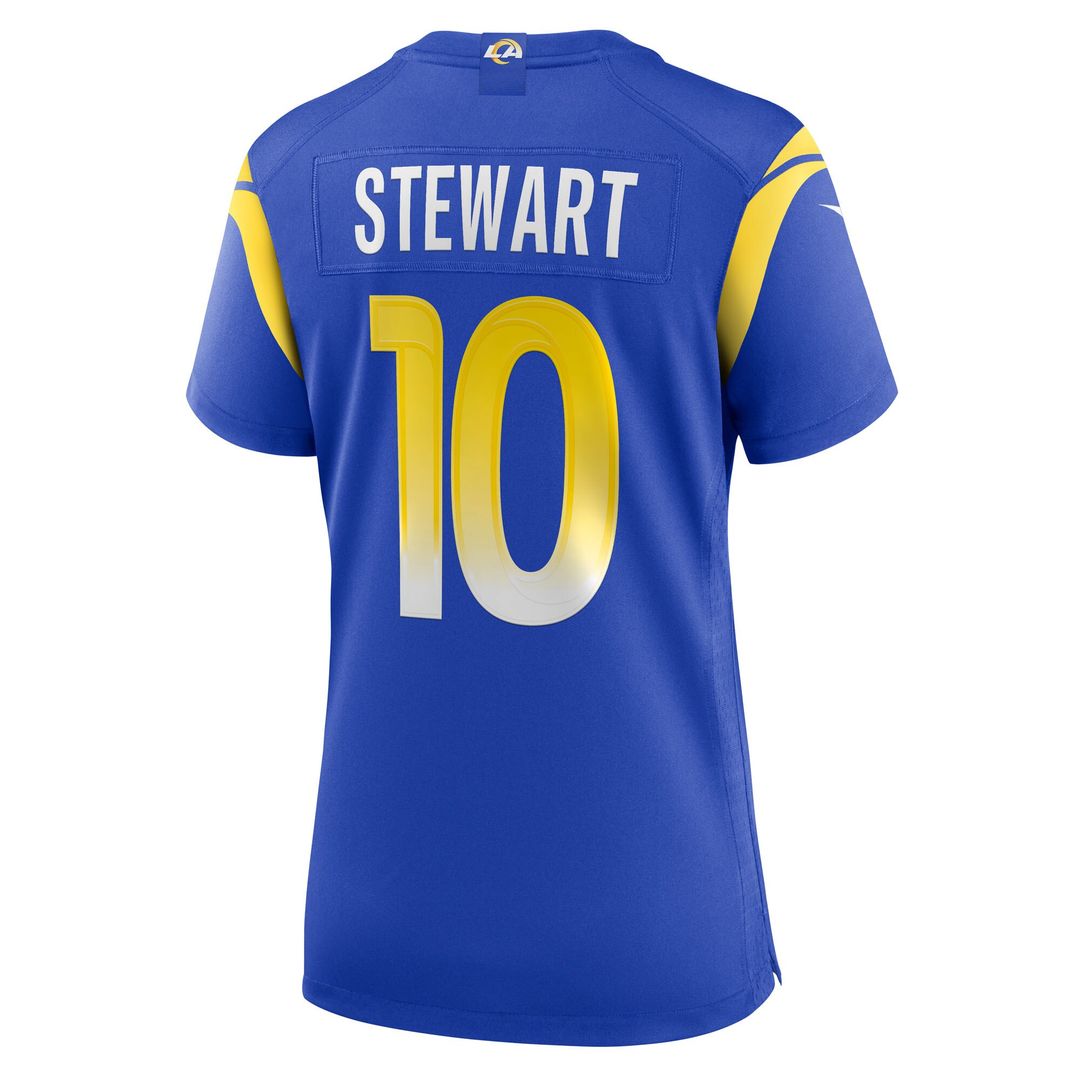 Josaiah Stewart Los Angeles Rams Nike Women's Team Game Jersey -  Royal