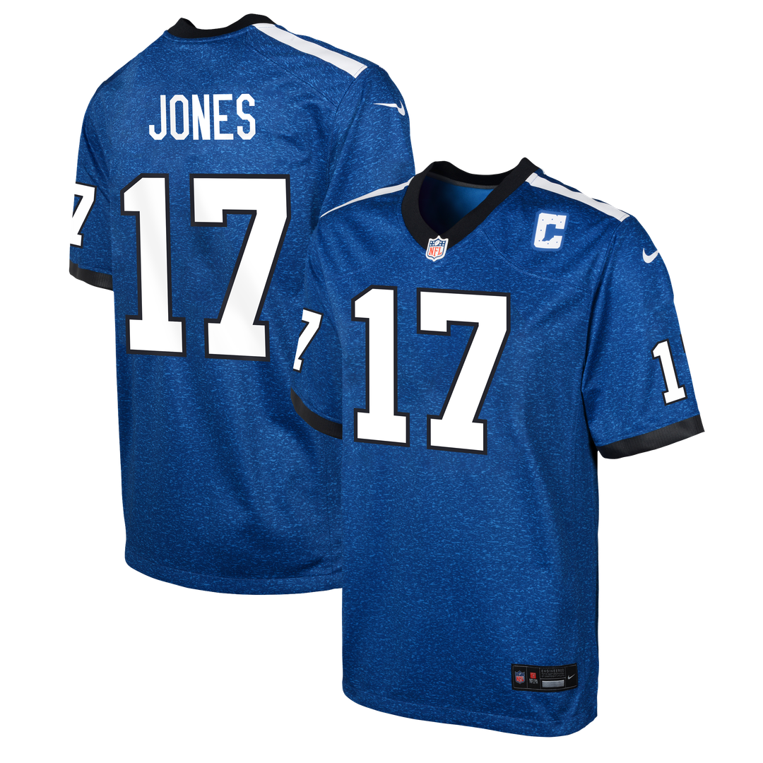 Daniel Jones Indianapolis Colts Nike Youth Alternate 2 Game Jersey - Royal