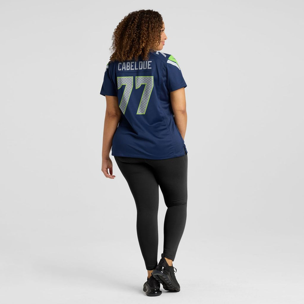 Bryce Cabeldue Seattle Seahawks Nike Women's Team Game Jersey -  College Navy