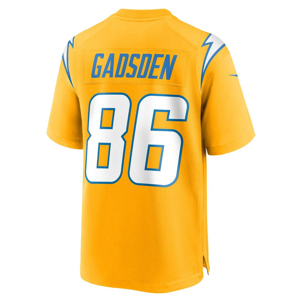 Oronde Gadsden Los Angeles Chargers Nike Alternate Charger Power Game Jersey -  Gold