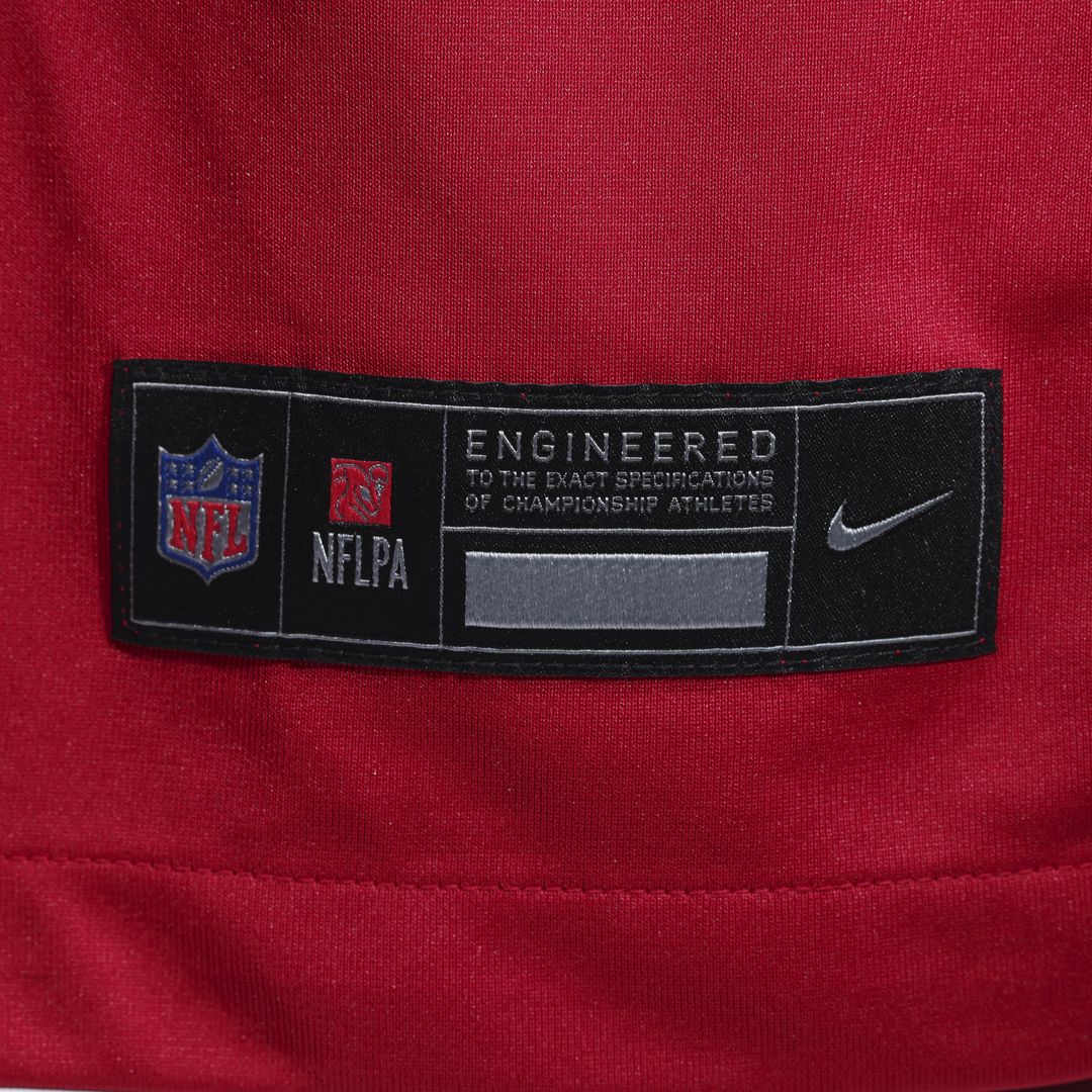 Jon Weeks San Francisco 49ers Nike Team Game Jersey -  Scarlet