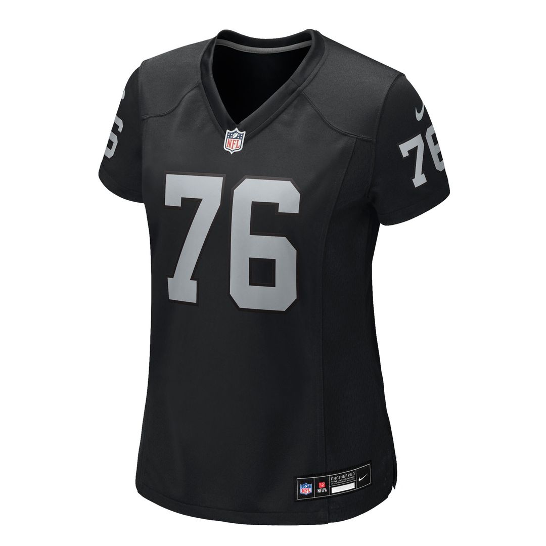 Caleb Rogers Las Vegas Raiders Nike Women's Team Game Jersey -  Black