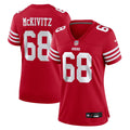 Colton McKivitz San Francisco 49ers Nike Women's Team Game Jersey -  Scarlet