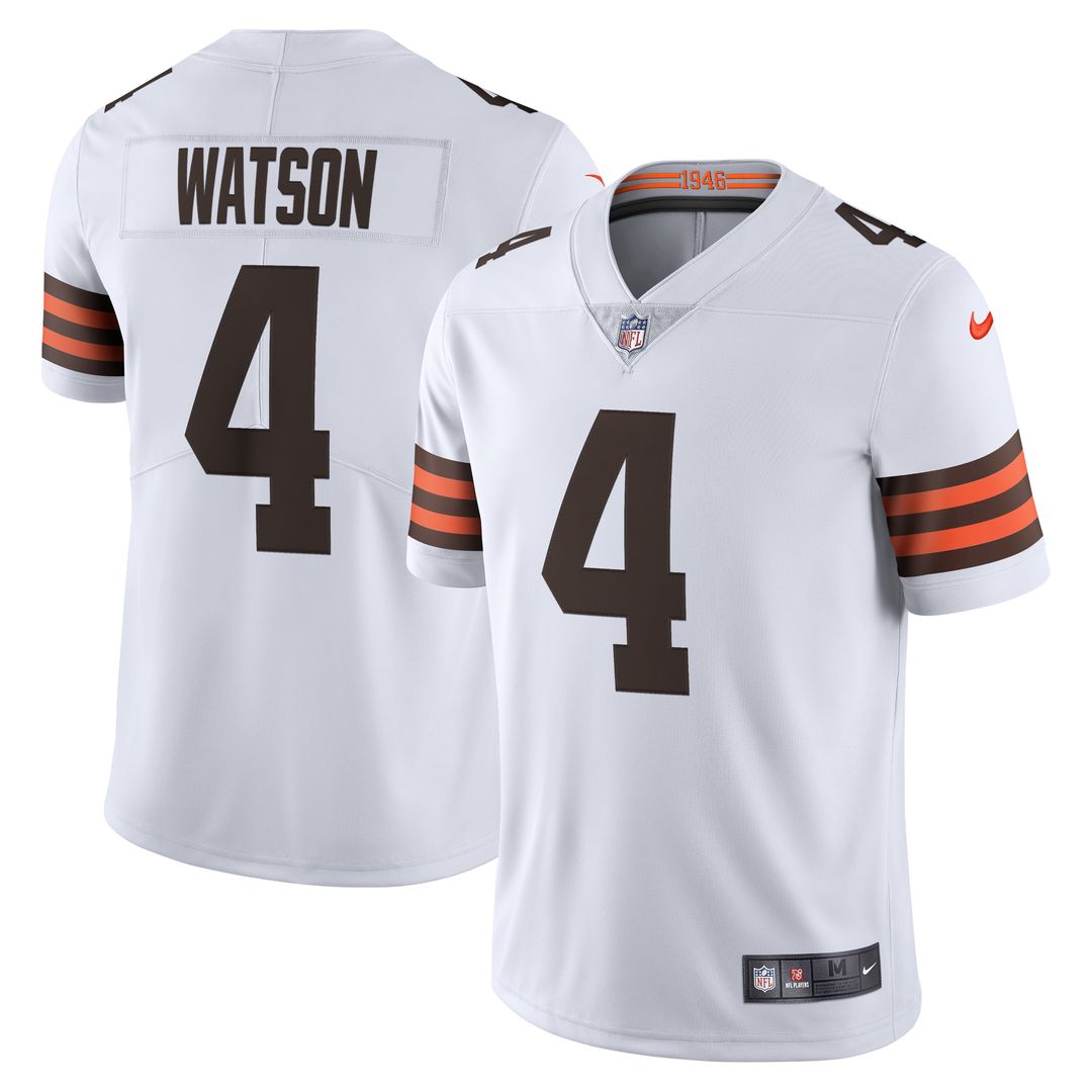 Deshaun Watson Cleveland Browns Nike 2020 Vapor Limited Jersey - White