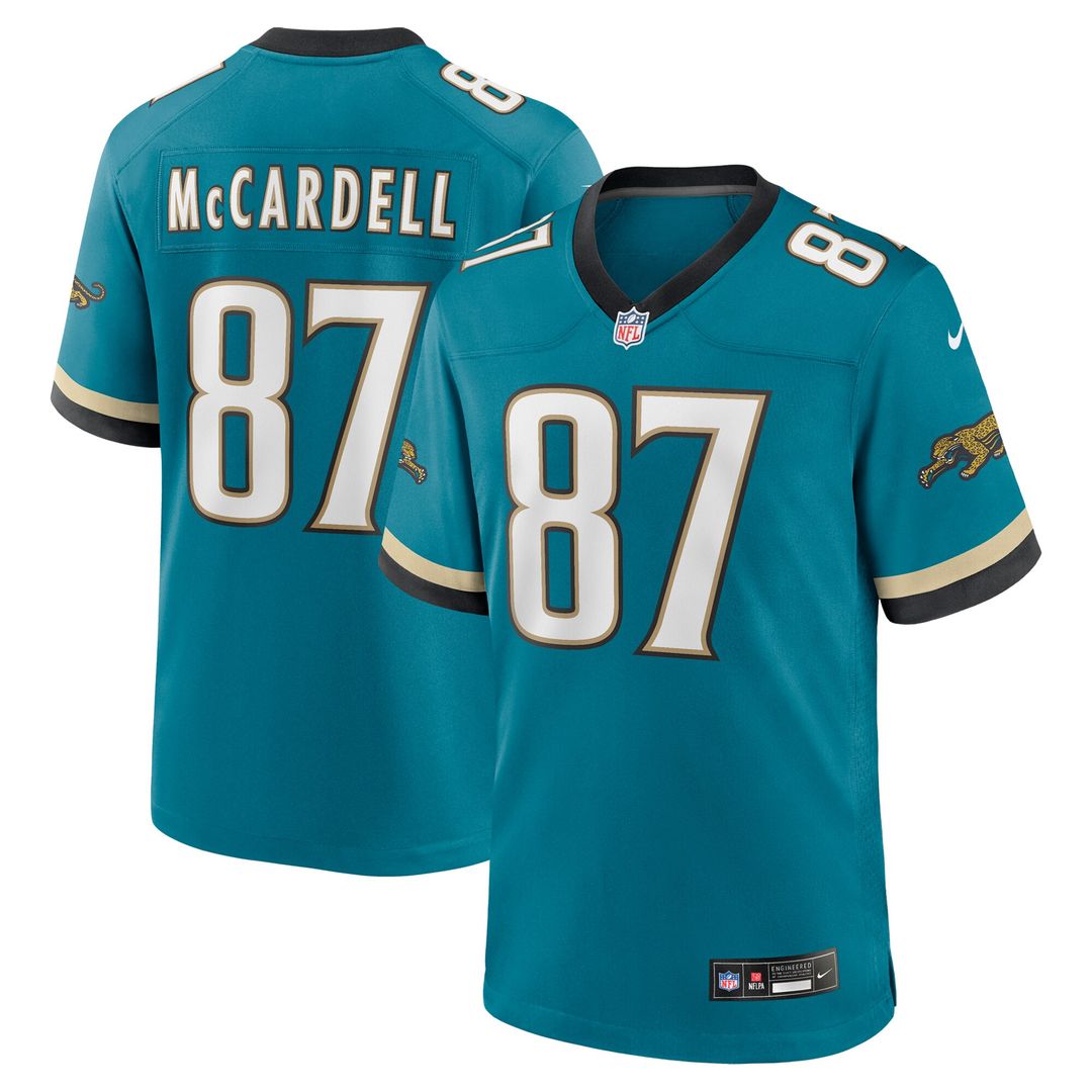 Keenan McCardell Jacksonville Jaguars Nike Retired Player Alternate Game Jersey - Teal