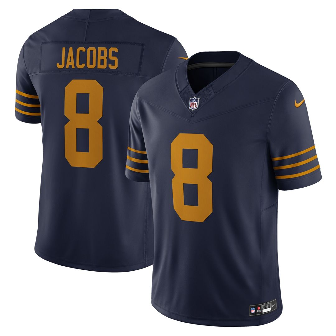 Josh Jacobs Green Bay Packers Nike The 1923 Classic Vapor F.U.S.E. Limited Jersey - Navy