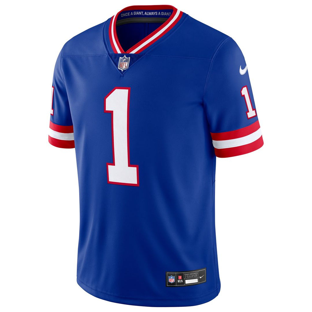 Malik Nabers New York Giants Nike Alternate 2 Legacy Vapor Untouchable Limited Jersey - Royal