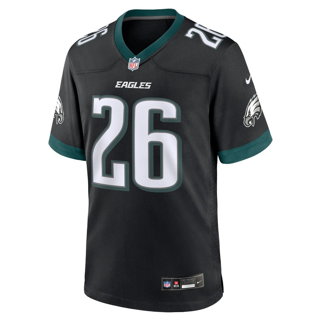 Saquon Barkley Philadelphia Eagles Nike Alternate Game Jersey -  Black