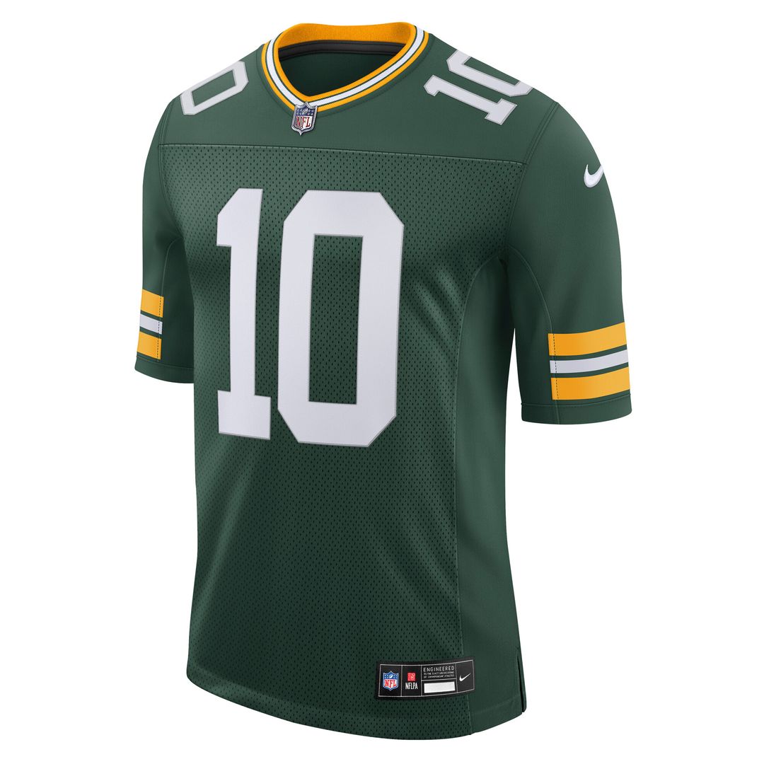 Jordan Love Green Bay Packers Nike Team Vapor Untouchable Limited Jersey - Green