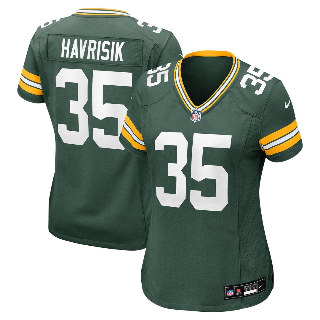 Lucas Havrisik Green Bay Packers Nike Women's Team Game Jersey -  Green
