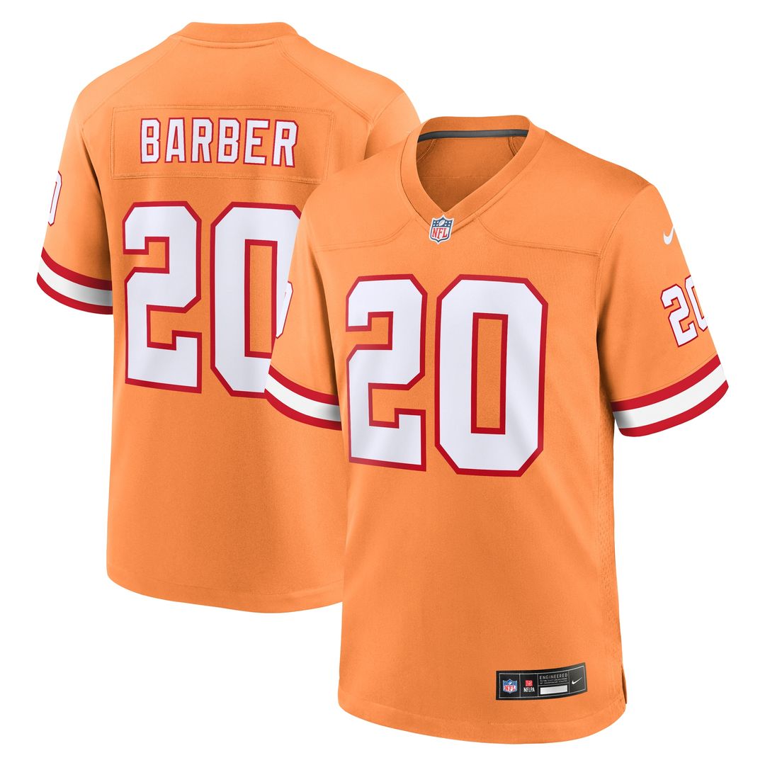 Ronde Barber Tampa Bay Buccaneers Nike Retired Player Alternate Game Jersey - Orange