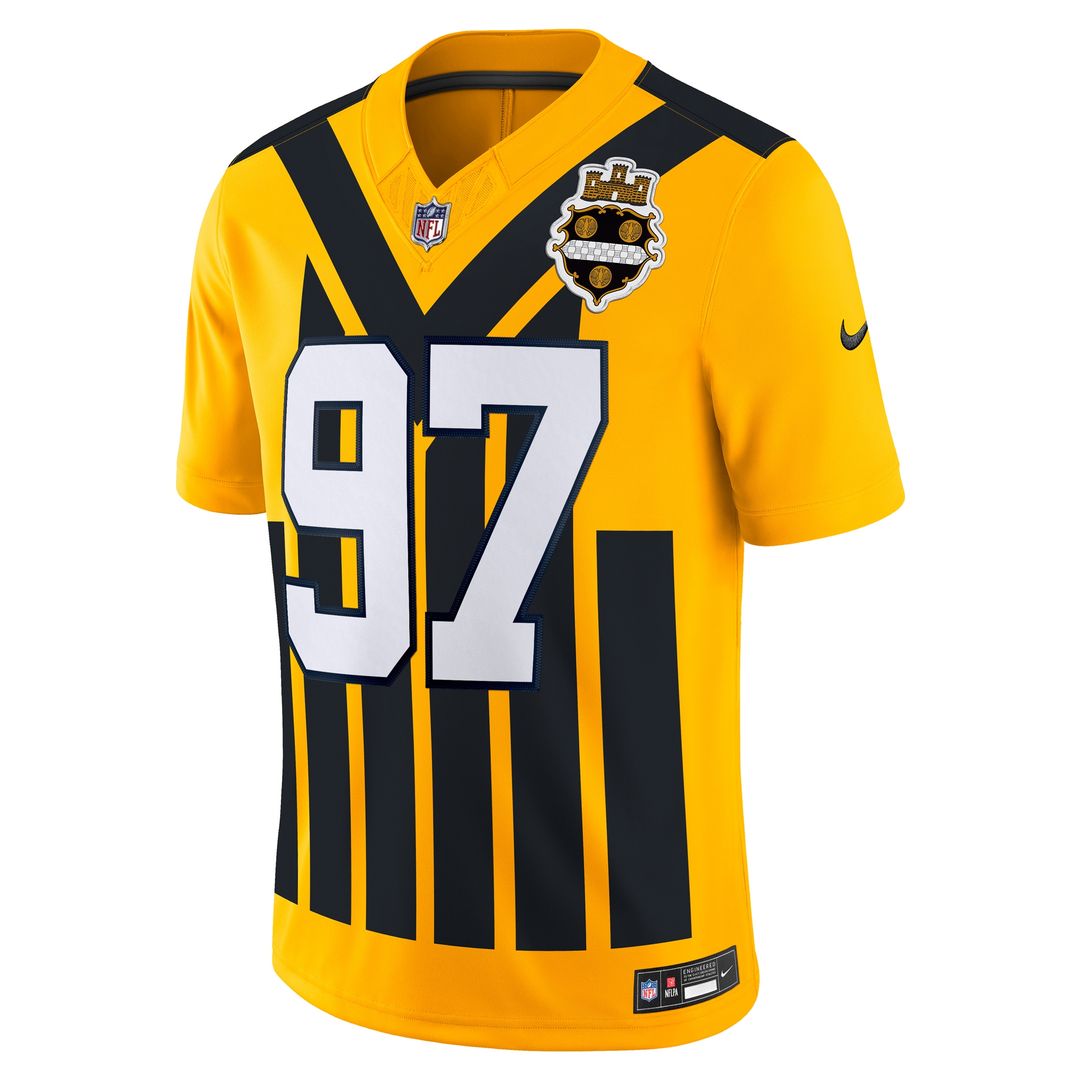 Cameron Heyward Pittsburgh Steelers Nike Alternate Vapor F.U.S.E. Limited Jersey - Gold