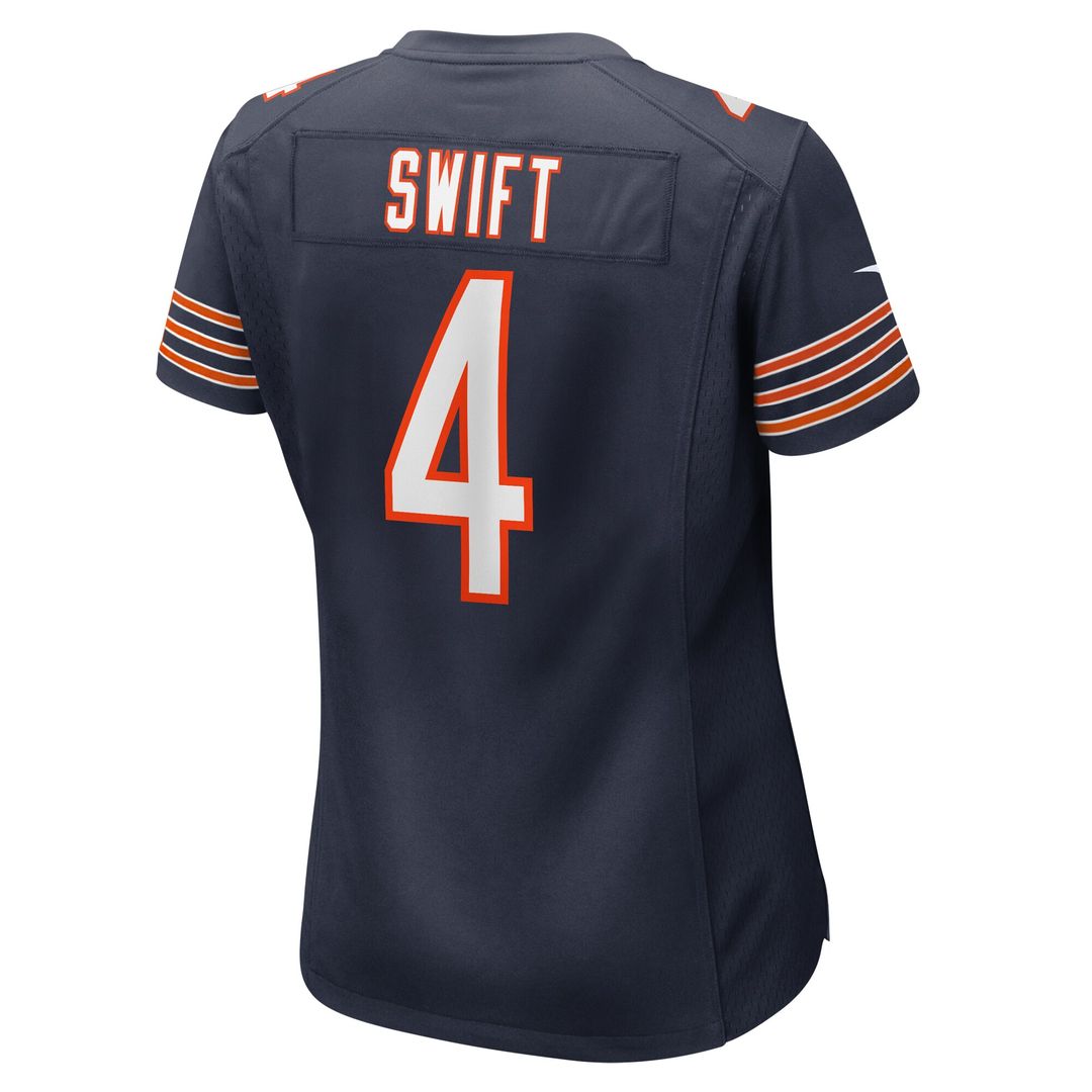D'Andre Swift Chicago Bears Nike Women's  Game Jersey -  Navy