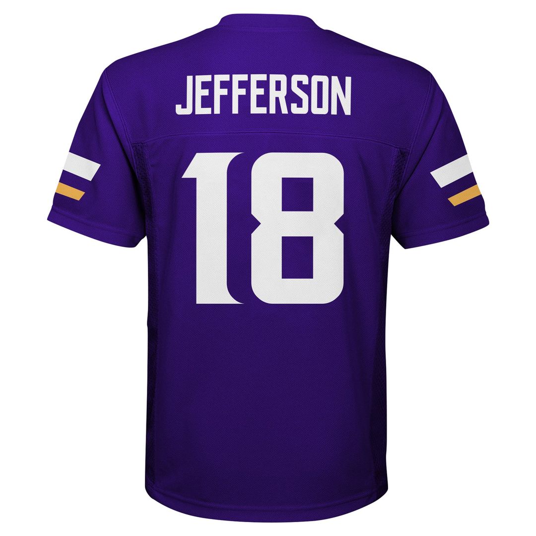 Justin Jefferson Minnesota Vikings Preschool Replica Player Jersey - Purple