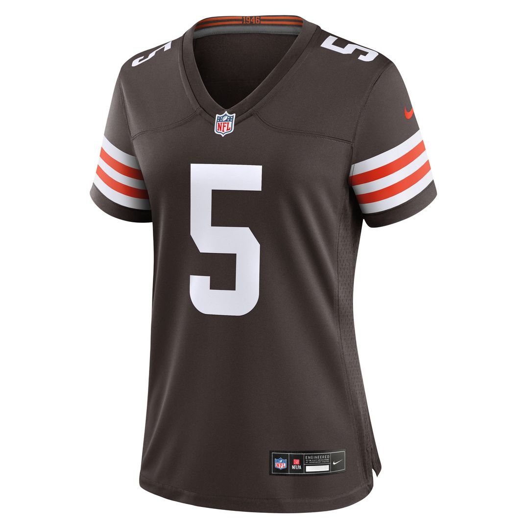 Rayshawn Jenkins Cleveland Browns Nike Women's Team Game Jersey -  Brown