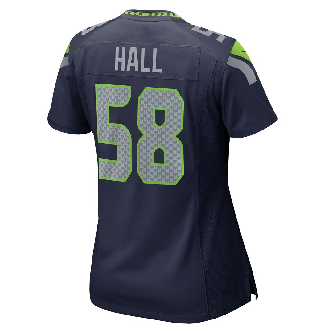 Derick Hall Seattle Seahawks Nike Women's Team Game Jersey -  College Navy
