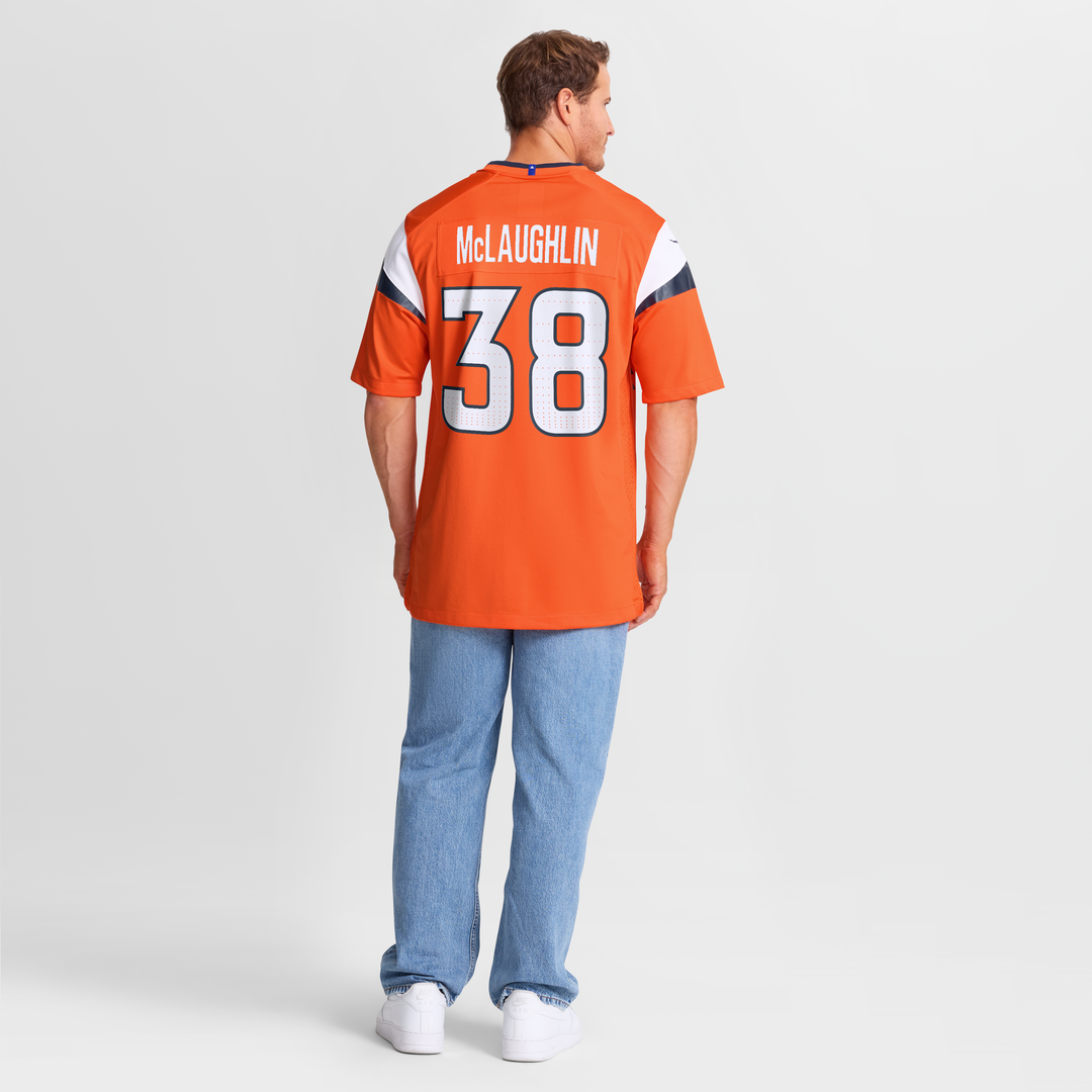 Jaleel McLaughlin Denver Broncos Nike Alternate Game Jersey -  Navy