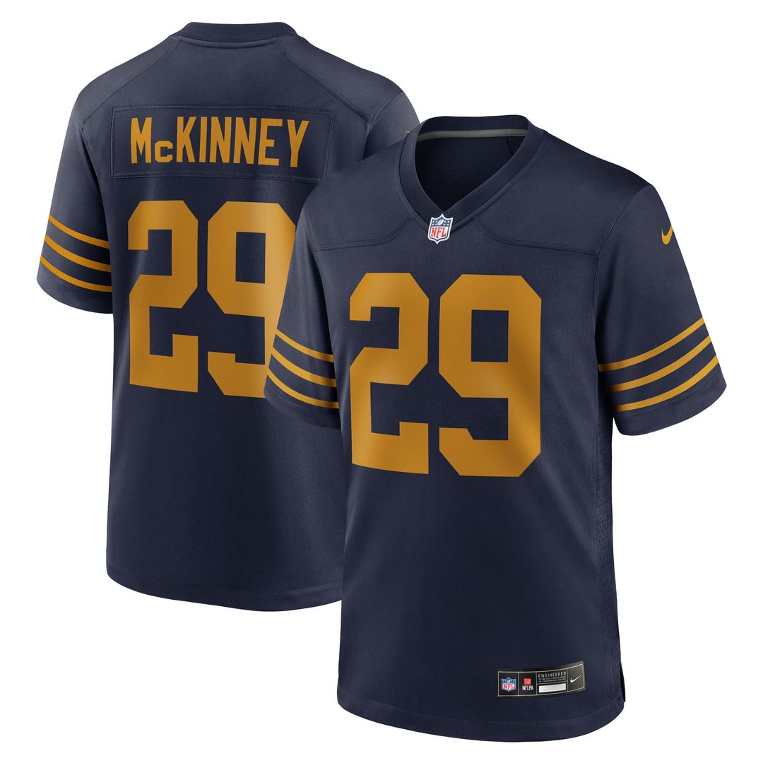 Xavier McKinney Green Bay Packers Nike The 1923 Classic Game Jersey - Navy