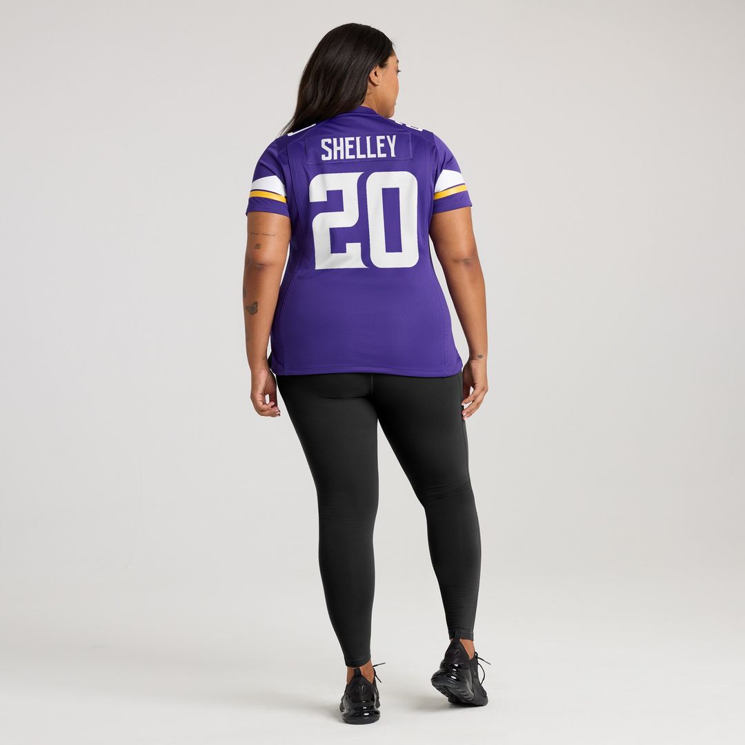 Duke Shelley Minnesota Vikings Nike Women's Home Game Player Jersey - Purple