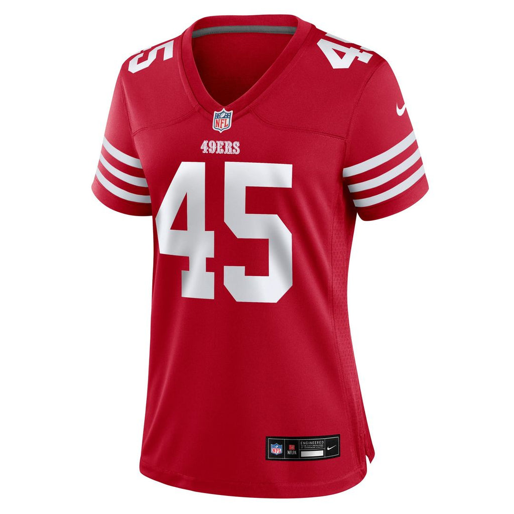 Nick Martin San Francisco 49ers Nike Women's Team Game Jersey -  Scarlet