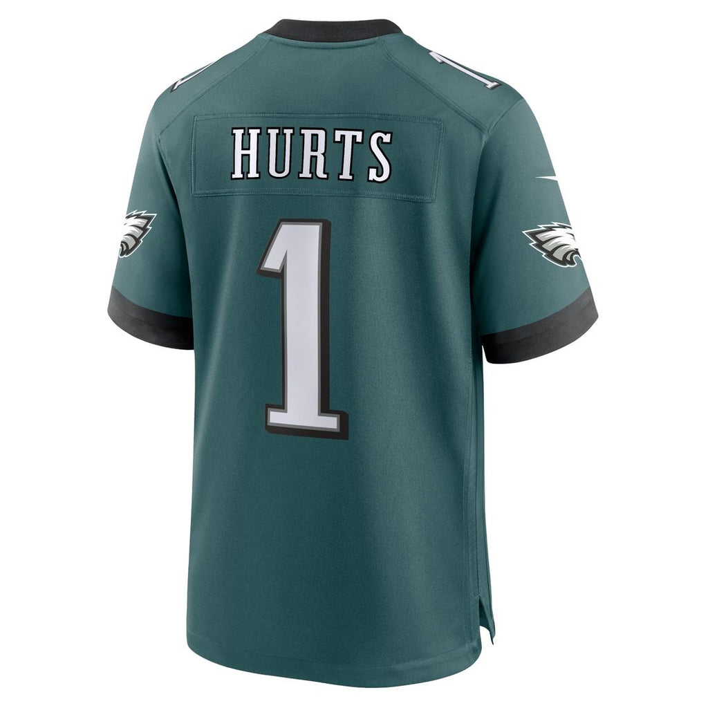 Jalen Hurts Philadelphia Eagles Nike Team Game Jersey - Midnight Green