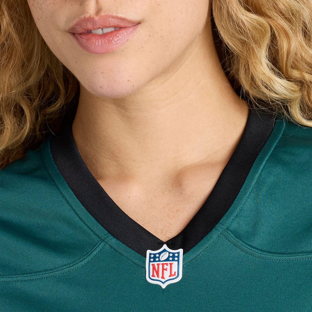 Charley Hughlett Philadelphia Eagles Nike Women's Team Game Jersey - Midnight Green