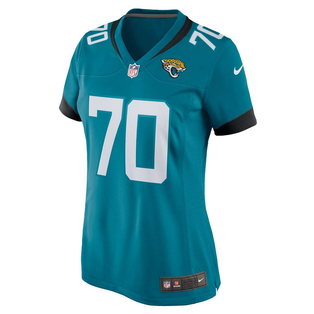 Cole Van Lanen Jacksonville Jaguars Nike Women's Game Player Jersey - Teal