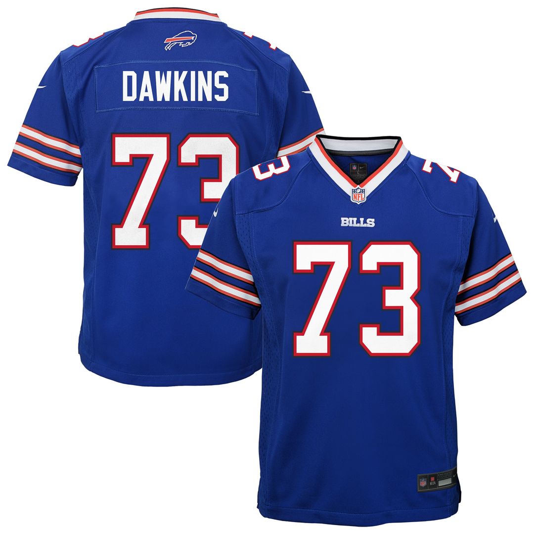 Dion Dawkins Buffalo Bills Nike Youth Team Game Jersey - Royal