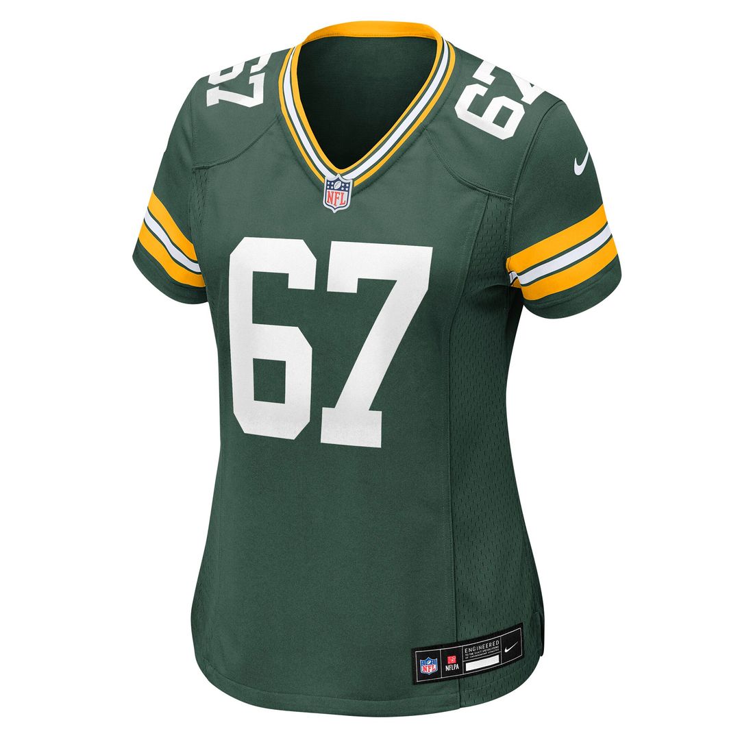 Donovan Jennings Green Bay Packers Nike Women's Team Game Jersey -  Green