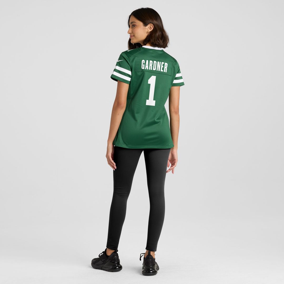 Ahmad Sauce Gardner New York Jets Nike Women's Game Jersey - Legacy Green